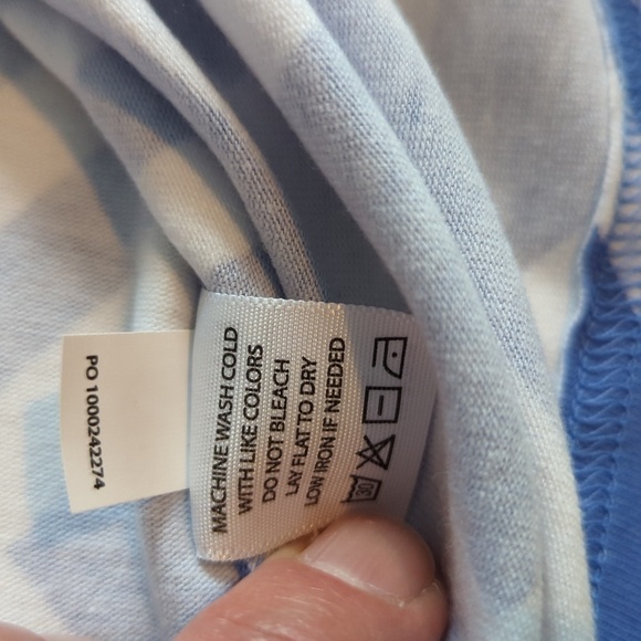 Marleylilly Dress T-Shirt Style 2XL Blue Lattice - Picture 5 of 5